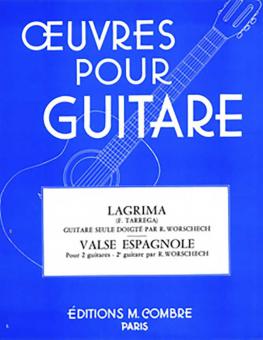 Lagrima avec valse espagnole 