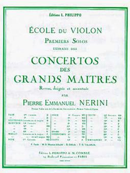Solo No. 1 du concerto No. 14 