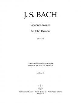 St. John Passion BWV 245 