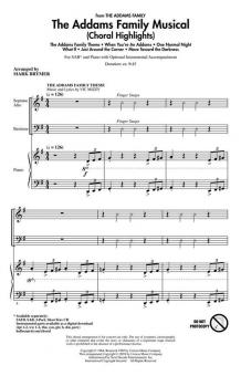 The Addams Family Musical (Choral Highlights) 