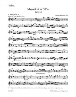 Magnificat D-Dur BWV 243 