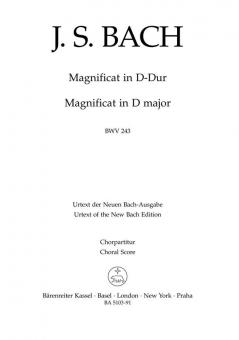 Magnificat D-Dur BWV 243 Standard