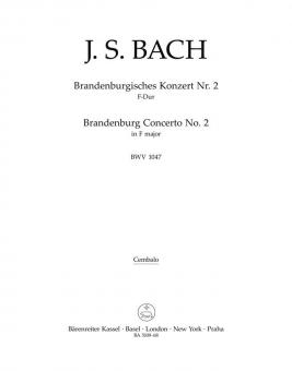 Brandenburgisches Konzert Nr. 2 F-Dur BWV 1047 