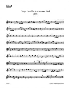 Singet dem Herrn ein neues Lied 