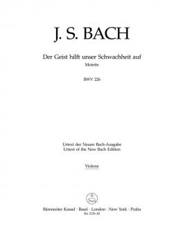 Der Geist hilft unser Schwachheit auf 
