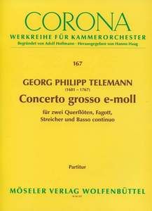 Concerto Grosso E Minor TWV 52:E2 Standard