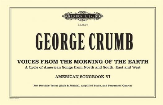 Voices from the Morning of the Earth (American Songbook VI) 