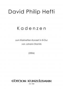 Cadenza to Stamitz's Bb Clarinet Concerto 