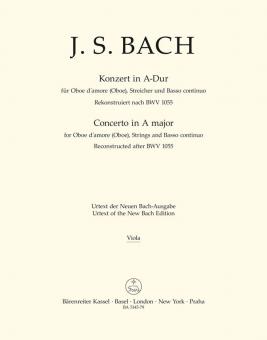 Konzert für Oboe d'amore (Oboe) 