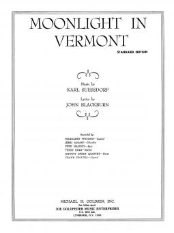 Moonlight in Vermont 