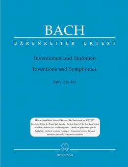 Invenzioni e sinfonie BWV 772-801 Standard