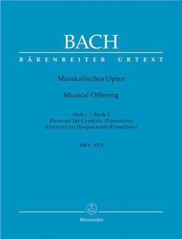 Musikalisches Opfer c-Moll BWV 1079 Heft 1 