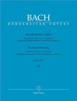 Offerta musicale BWV 1079 Volume 3 Standard