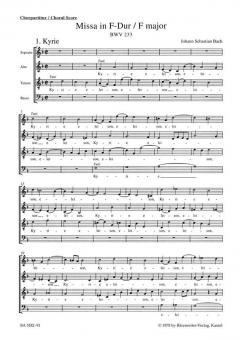 Missa F-Dur Standard