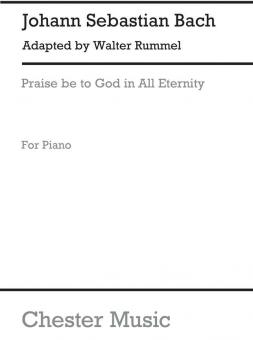 Praise Be To God in All Eternity [Choral-Finale] 