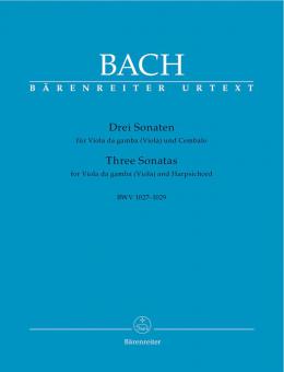 3 Sonate BWV 1027-1029 Standard