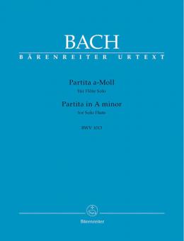 Partita in la minore BWV 1013 per flauto solo Standard