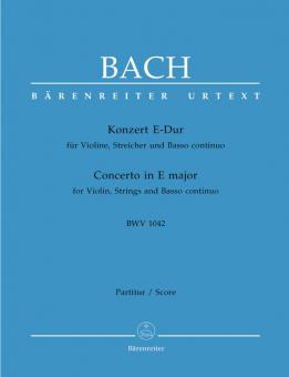 Konzert E-Dur BWV 1042 