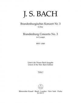 Brandenburgisches Konzert Nr. 3 G-Dur BWV 1048 