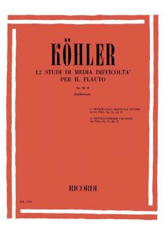 12 Studi di Media Difficolta per il Flauto Op. 33 Vol. 2 