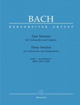 3 Sonatas for Violoncello and Harpsichord 
