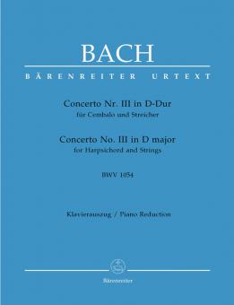 Concerto n. 3 in re maggiore BWV 1054 Standard