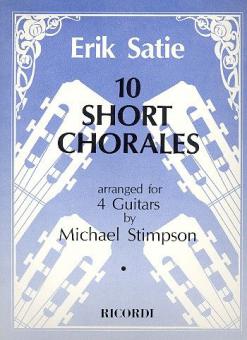 Ten Short Chorales 4 Gtr 