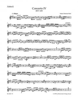 Concerto Nr. 4 A-Dur BWV 1055 