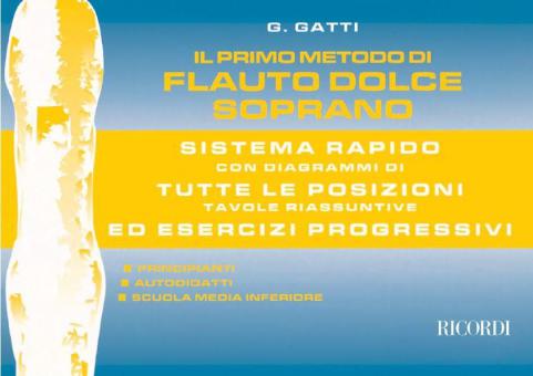IL Primo Metodo Di Flauto Dolce Soprano 