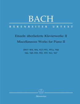 Opere per pianoforte trasmesse individualmente 2 Standard