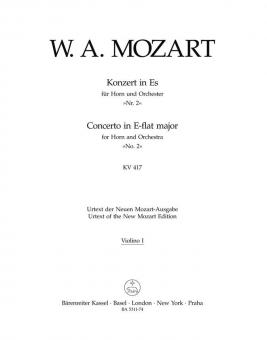 Konzert Nr. 2 Es-Dur KV 417 
