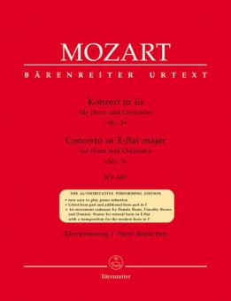 Concerto n. 3 in Mi bemolle maggiore KV 447 Standard