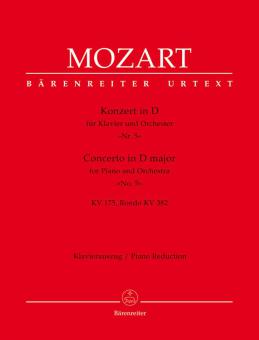 Concerto n. 5 in re maggiore KV 175, Rondò in re maggiore KV 382 Standard