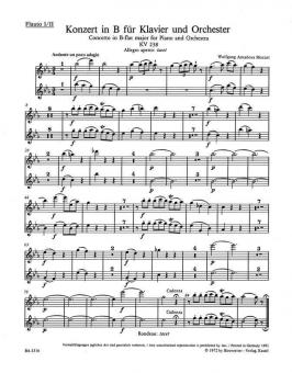 Konzert Nr. 6 B-Dur KV 238 