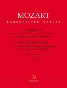 Serenata in si bemolle maggiore KV 361 (370a) Standard