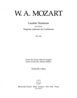 Laudate Dominum KV 339 