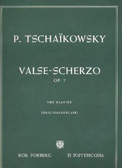 Valse-Scherzo, op.7 
