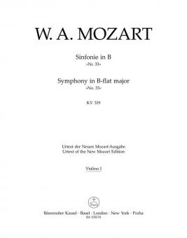Sinfonie Nr. 33 B-Dur KV 319 