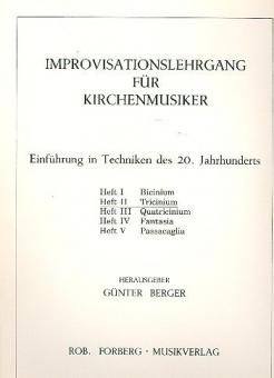 Improvisationslehrgang für Kirchenmusiker Heft 2 