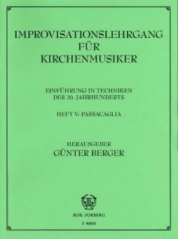 Improvisationslehrgang für Kirchenmusiker Heft 5 