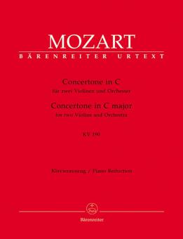 Concertone in do maggiore KV 190 Standard