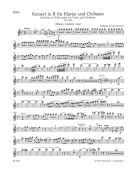 Konzert Nr. 15 B-Dur KV 450 