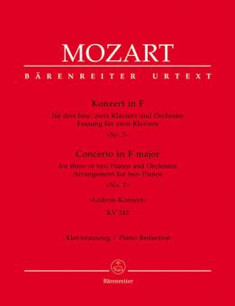 Concerto n. 7 in fa maggiore KV 242 Standard
