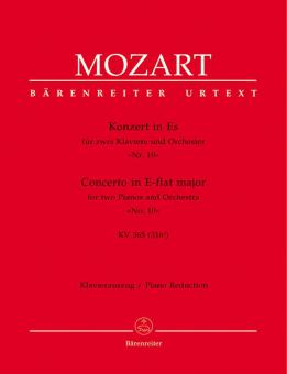 Concerto n. 10 in Mi bemolle maggiore KV 365 (316a) Standard