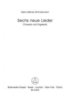 6 neue Lieder Standard