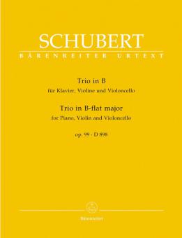 Trio in si bemolle maggiore op. 99 D 898 Standard