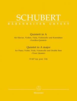 Quintetto per pianoforte D 667 Standard