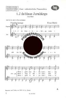 I de blaue Jurabärge 