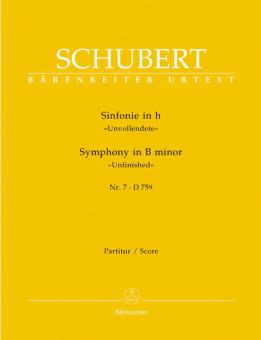 Sinfonia n. 7 in si minore D 759 Standard