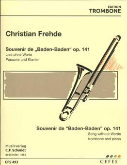 Souvenir de Baden Baden. Lied ohne Worte op. 141 